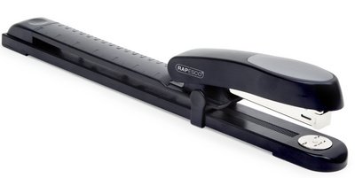 RAPESCO Agrafeuse long bras Manta Ray, noir