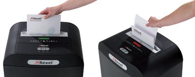 Rexel Destructeur de documents Mercury RDX1850, particules