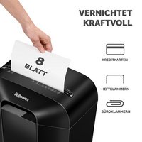Fellowes Destructeur de documents Powershred LX41, noir