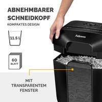 Fellowes Destructeur de documents Powershred LX25, blanc