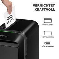 Fellowes Destructeur de documents Powershred LX220, noir
