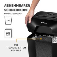 Fellowes Destructeur de documents Powershred LX45, noir