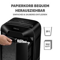 Fellowes Destructeur de documents Powershred LX85, noir