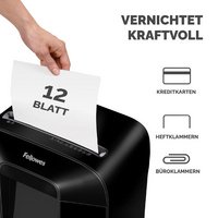 Fellowes Destructeur de documents Powershred LX85, noir