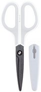 PLUS JAPAN Ciseaux universels FITCUT CURVE Fluor, gris/blanc