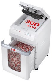 HSM Destructeur de documents Autofeed X300, 4,0 x 12 mm