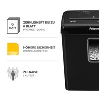 Fellowes Destructeur de documents Powershred P-30C, noir,