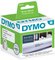 DYMO Etiquette d'adresse LabelWriter, 89 x 36 mm transparent