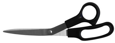 Wonday Ciseaux de bureau, 210 mm, pour droitier, noir