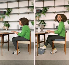Leitz Repose-pieds Ergo Cosy, jaune