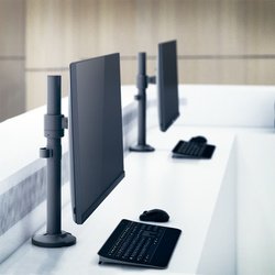 LogiLink Bras support pour écran 17-32", Curved Screens