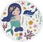 CEP Tapis de souris KIDS "Sirène", rond