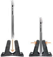 DURABLE Support pour ordinateur portable VERTICAL EFFECT