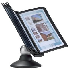DURABLE Système de présentation SHERPA motion, noir