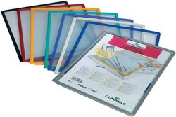 DURABLE support 10 SHERPA, pour 10 pochettes A4, gris