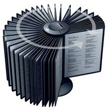DURABLE Système de présentation SHERPA carousel 40