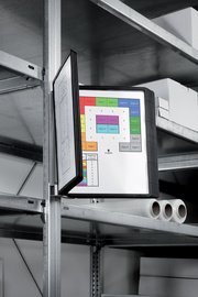 DURABLE Support mural "VARIO MAGNET 10", kit complet