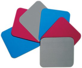 Fellowes tapis de souris standard, en polyestère, bleu