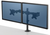 Fellowes Bras support pour écran double Reflex, noir