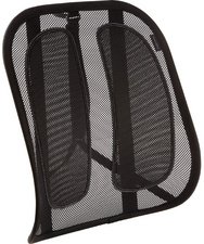 Fellowes Support dorsal en maille Office Suites, noir