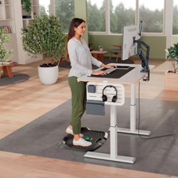 LEITZ Tapis antifatigue Ergo Active, gris foncé