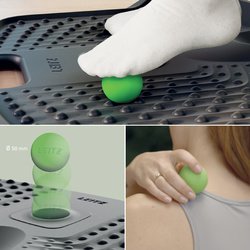 LEITZ Tapis antifatigue Ergo Active, gris foncé