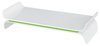 LEITZ Support pour écran Ergo WOW, en plastique, blanc/vert