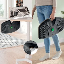 LEITZ Balance Board Ergo Active, gris foncé