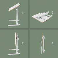 LEITZ Poste de travail assis-debout Ergo Compact, blanc