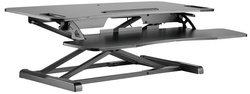DIGITUS Garniture de bureau assis/debout, hauteur réglable