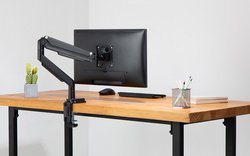 DIGITUS Support universel pour écran, fixation par serrage