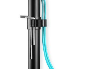 DIGITUS Support colonne pour écran simple universel