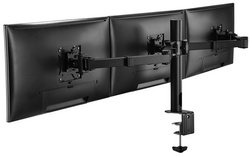 LogiLink Bras support pour 3 écrans, longueur du bras 380 mm
