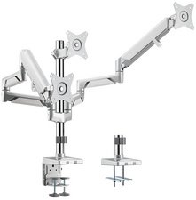 LogiLink Bras support triple, longueur bras: 748 mm, argent