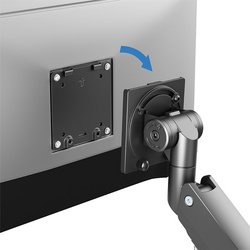 LogiLink Bras support pour écran, longueur bras 526 mm, noir