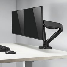 LogiLink Bras support double, longueur du bras: 450 mm, noir