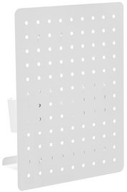 LogiLink Organiseur de bureau avec panneau perforé, blanc