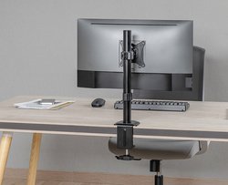 LogiLink Bras support pour écran, longueur bras: 65 mm, noir