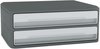 CEP Module de rangement/support d'écran MoovUp, 2 tiroirs