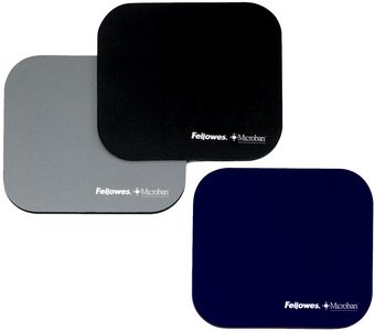 Fellowes tapis de souris Micoroban, en néoprène, argent