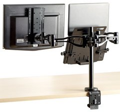 Fellowes Bras porte-écrans Vista double