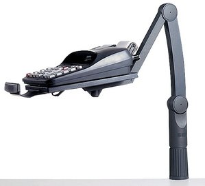 Hansa Plateau d'extension pour bras téléphone, noir