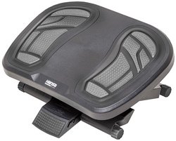Hansa Repose-pieds Footness "Comfort DUO", noir/gris