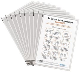 djois by tarifold Poche à pivot antimicrobienne Standard, A4