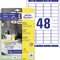 AVERY Zweckform Etiquette de retour Home Office