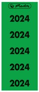 herlitz Etiquette imprimée pour classeur année 2024, vert