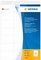 HERMA Etiquette d'adresse, 105 x 42 mm, coins pointus, blanc