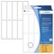 HERMA Etiquette multi-usage, 32 x 82 mm, grand paquet,blanc