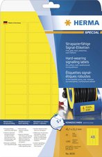HERMA Etiquette signalétique SPECIAL, 45,7 x 21,2 mm, jaune