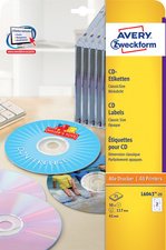 AVERY Zweckform Etiquette CD ClassicSize, blanc